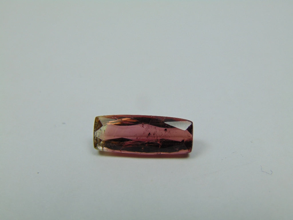 4.60ct Turmalina Bicolor 16x6mm