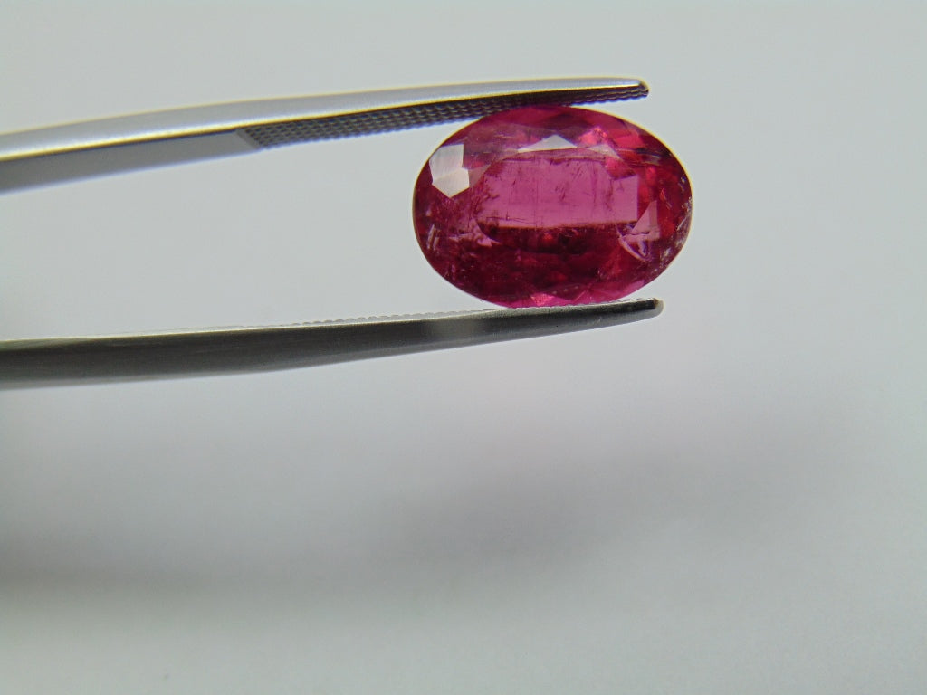 5.80ct Turmalina Rosa 12x9mm