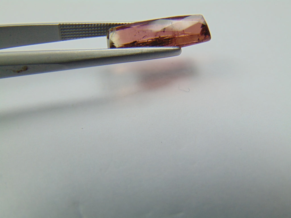 4.60ct Turmalina Bicolor 16x6mm