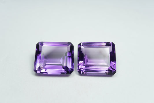 27.95ct Ametista par 16x14mm