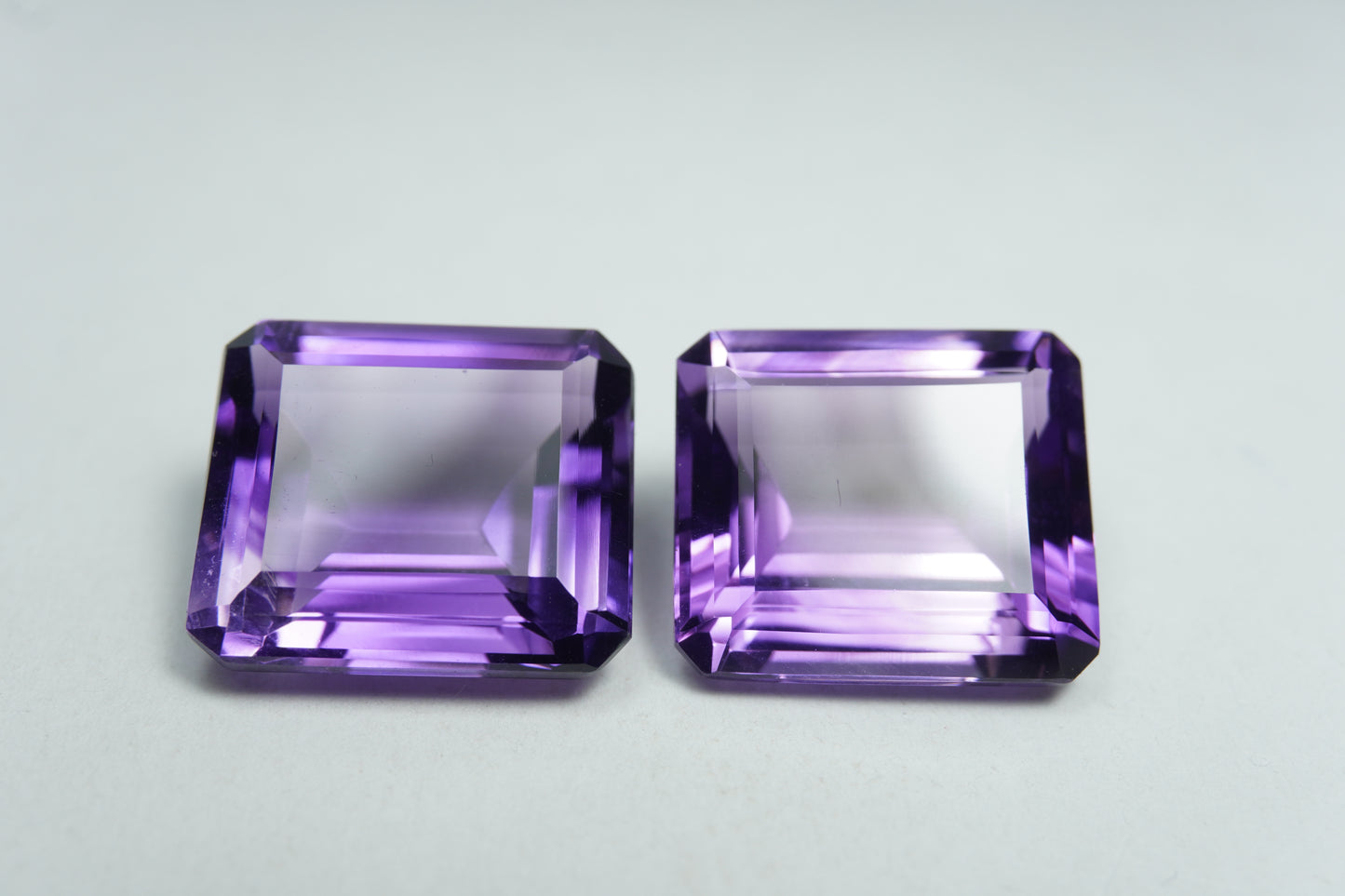 27.95ct Amethyst pair 16x14mm