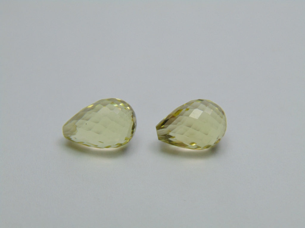 9.20ct Green Gold 11x8mm