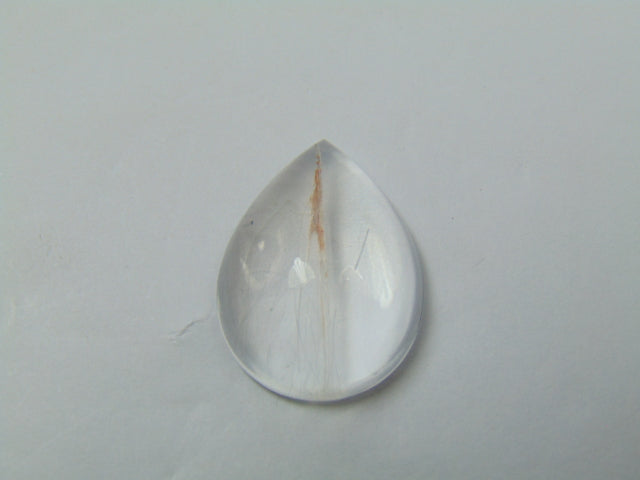 25.20ct Quartzo Com Inclusão 26x18mm