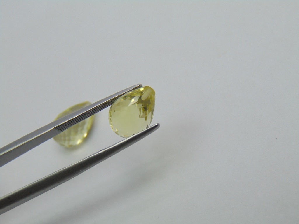 9.20ct Green Gold 11x8mm