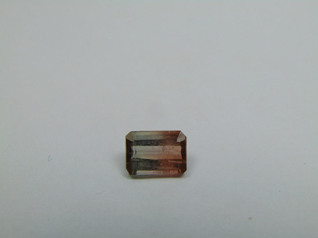 2.20ct Turmalina Bicolor 9x7mm