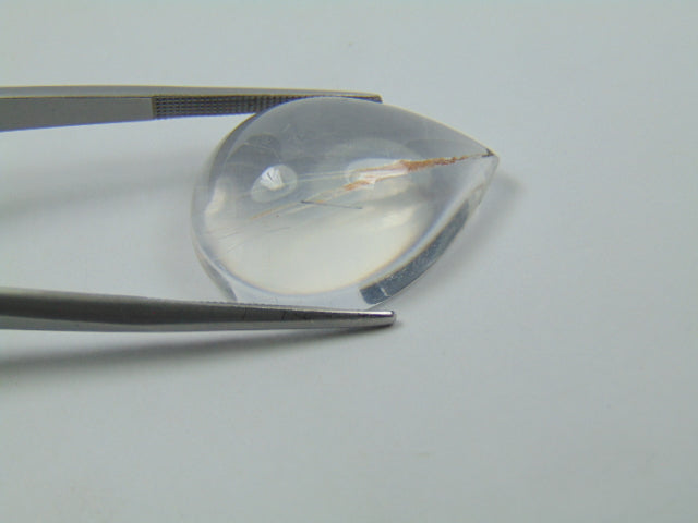 25.20ct Quartzo Com Inclusão 26x18mm