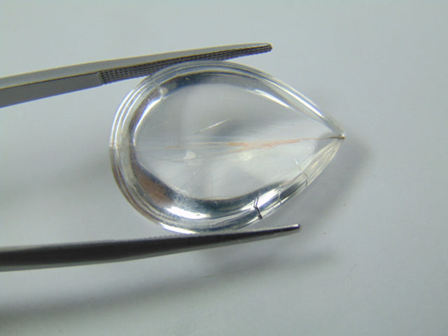 25.20ct Quartzo Com Inclusão 26x18mm