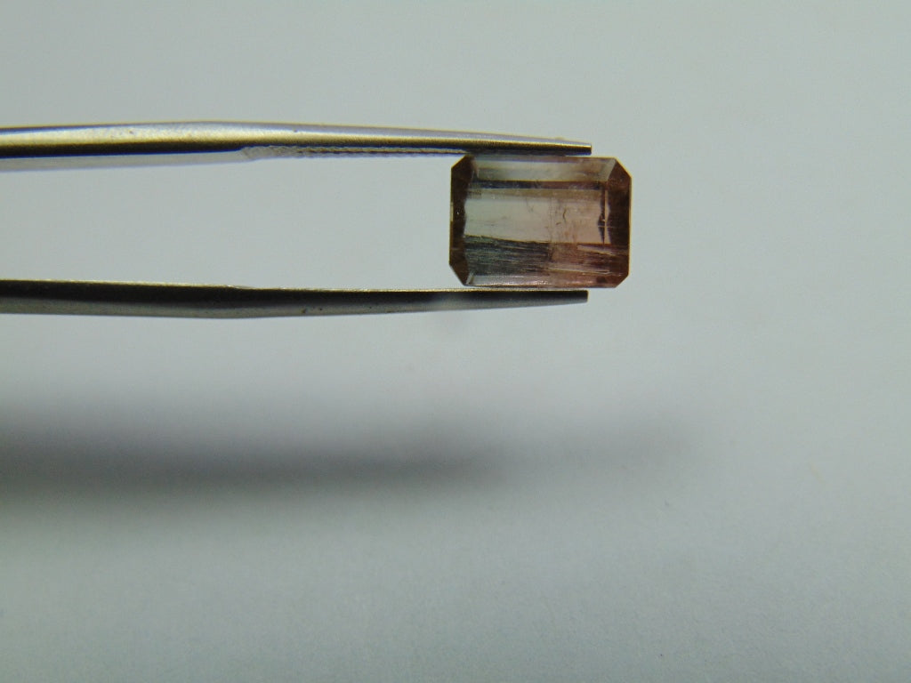 2.20ct Turmalina Bicolor 9x7mm