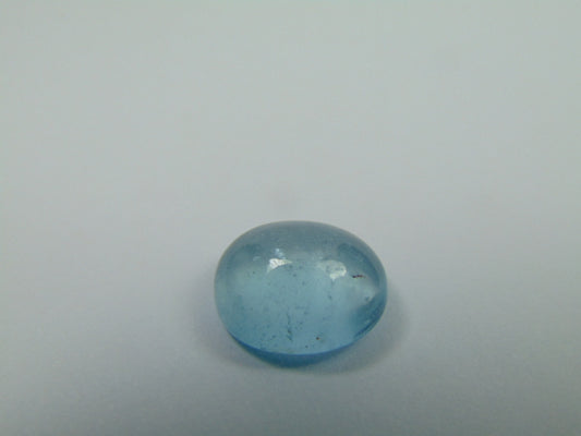 7.90ct Água-Marinha Cabochão 10mm