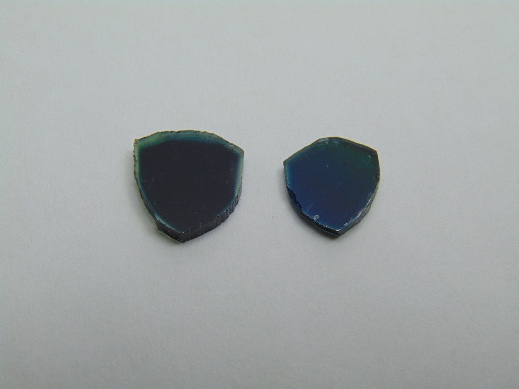 5.70ct Turmalina Azul 12x11mm 11x10mm