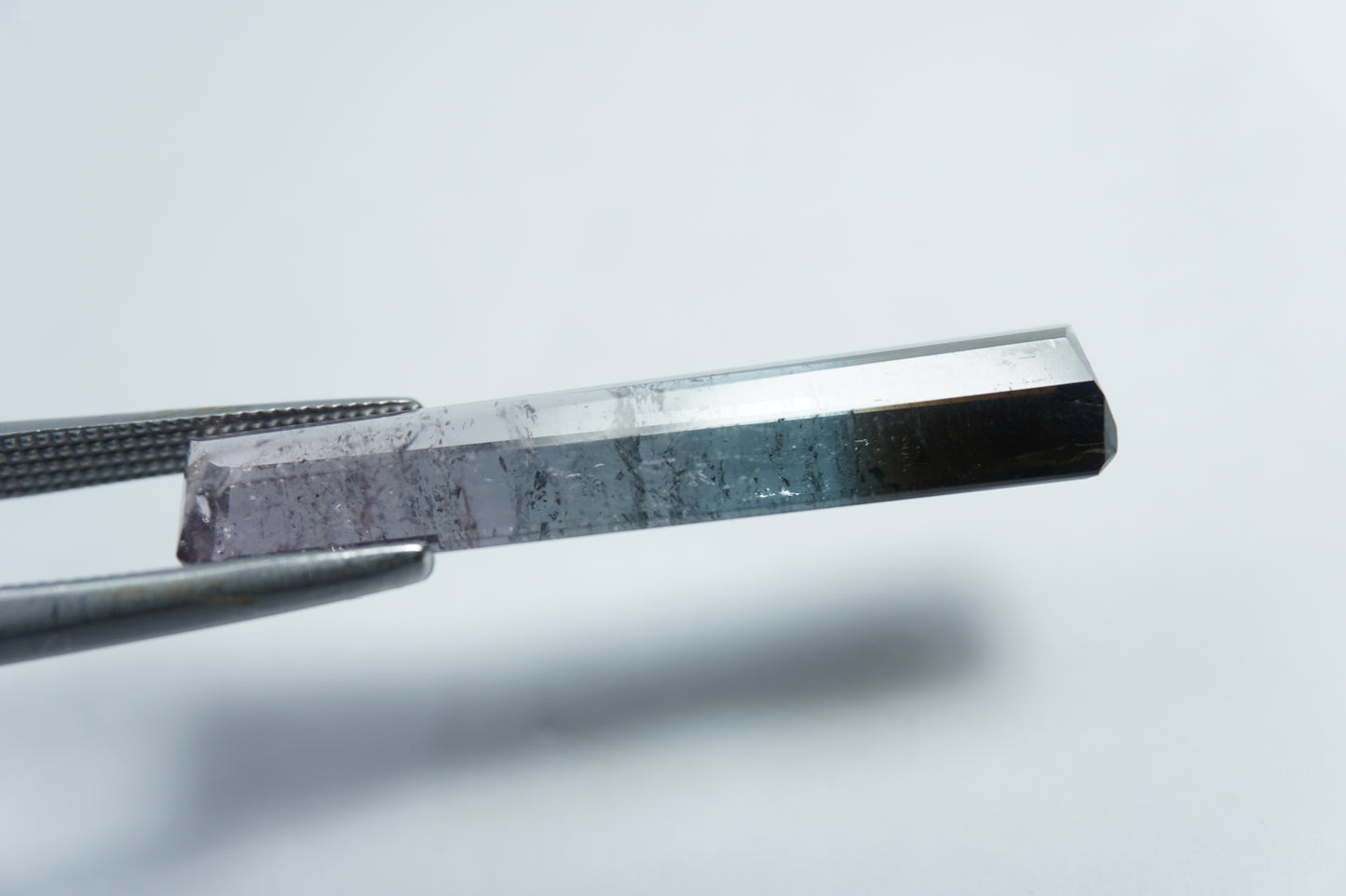 6.20ct Turmalina bicolor 29x6mm