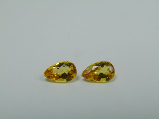 1.50ct Berilo Par 8x5mm