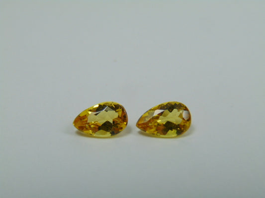 1.50ct Berilo Par 8x5mm