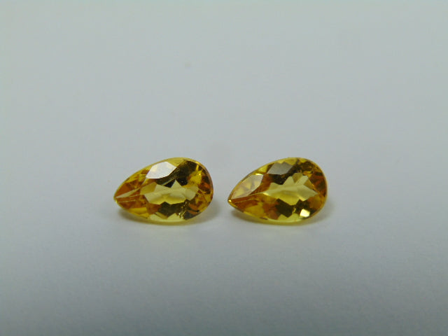 1.50ct Berilo Par 8x5mm