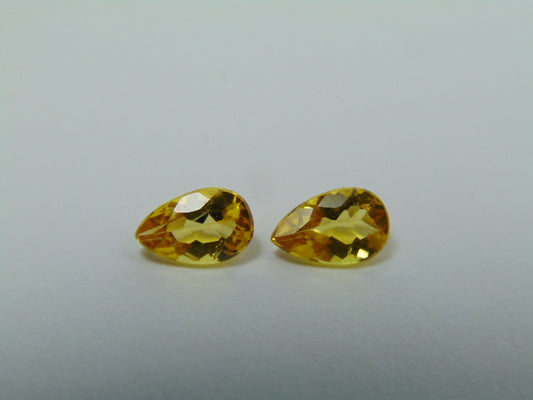 1.50ct Berilo Par 8x5mm