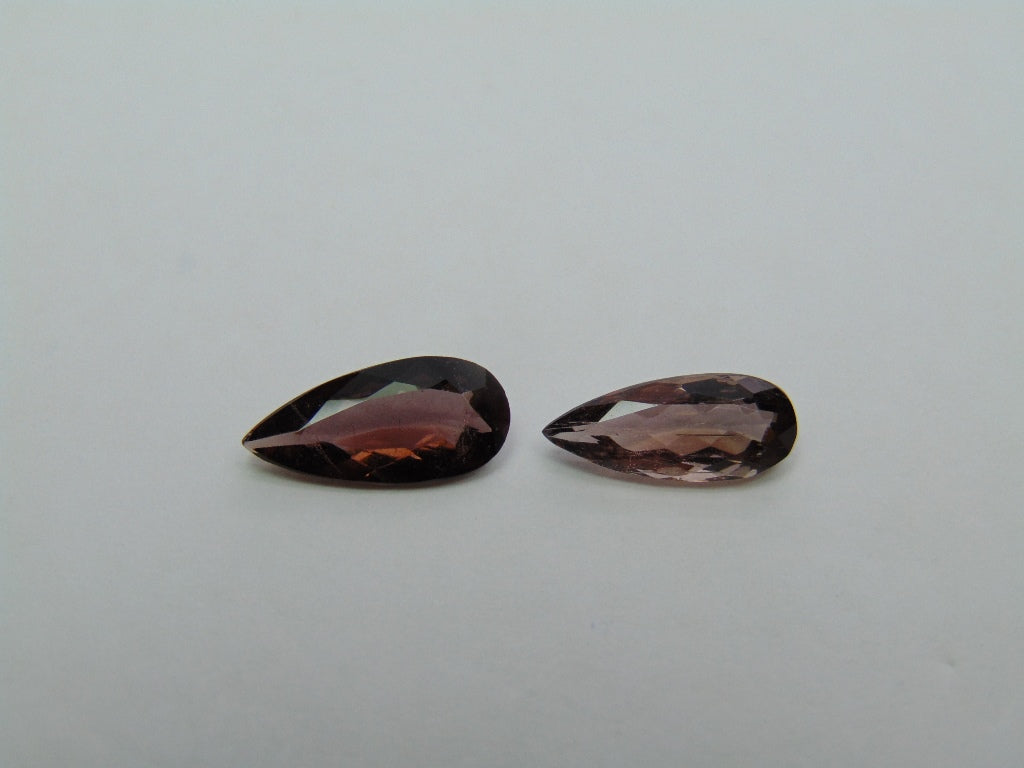 3.38ct Tourmaline 13x6mm 12x5mm