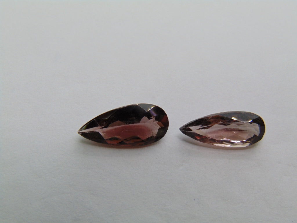 Turmalina 3,38ct 13x6mm 12x5mm