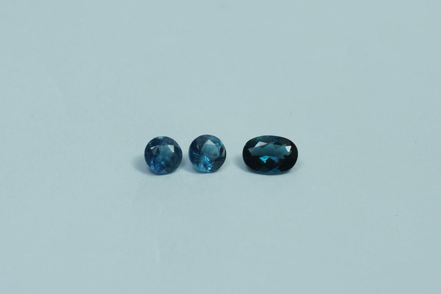 1.05ct Tourmaline Blue 4mm 4mm 6x4mm