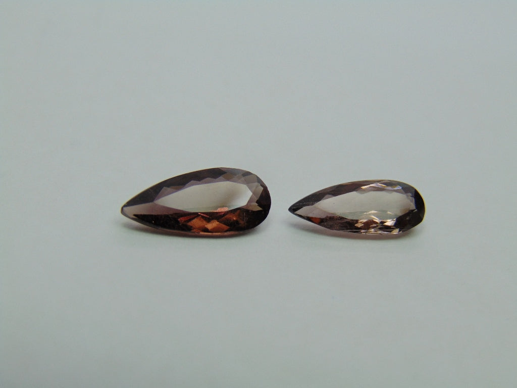 3.38ct Tourmaline 13x6mm 12x5mm