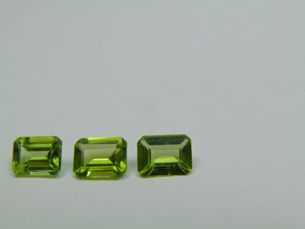 4.45ct Peridoto Calibrado 8x6mm