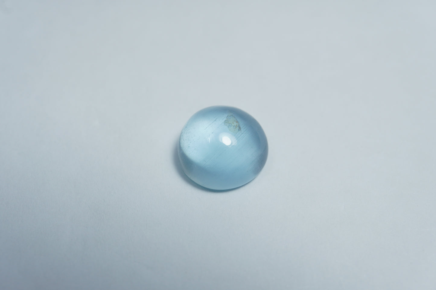 4.15ct Aquamarine cabochon 10mm