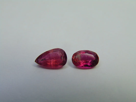 2.05ct Tourmaline 9x6mm 8x5mm