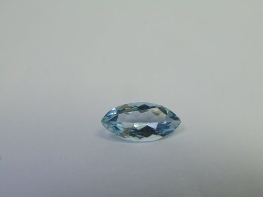 2ct Água-marinha 14x7mm