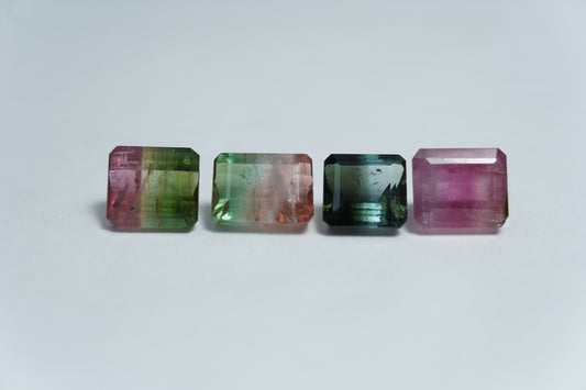 7.35ct Turmalina bicolor