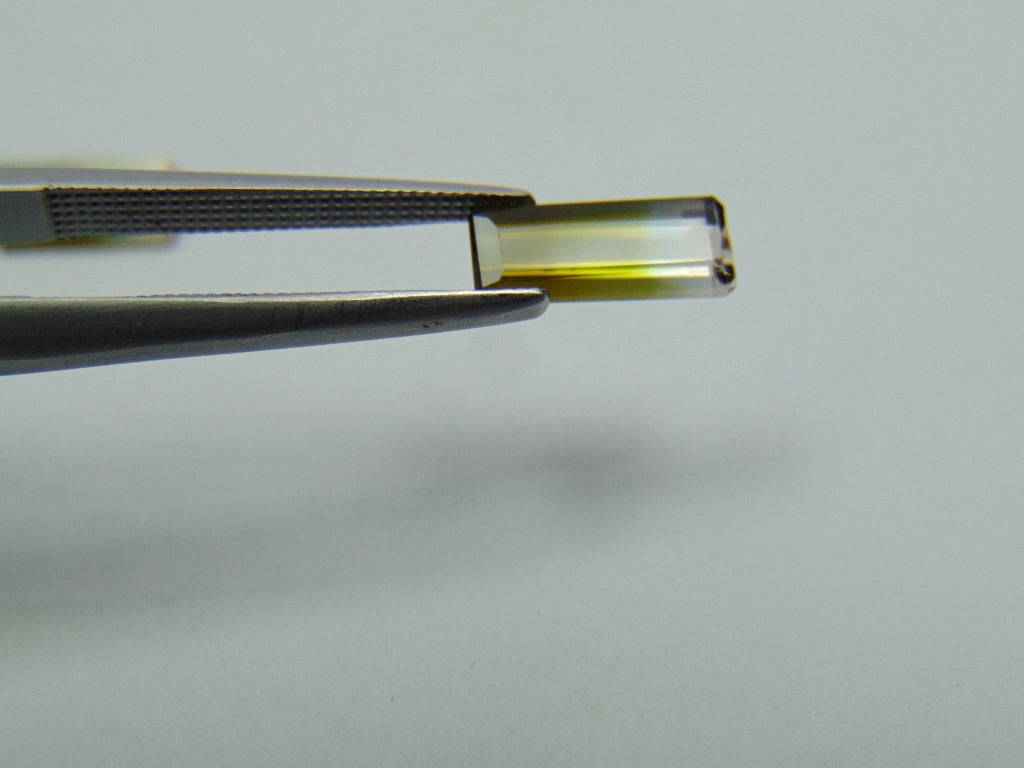 2.15ct Turmalina Bicolor 9x4mm