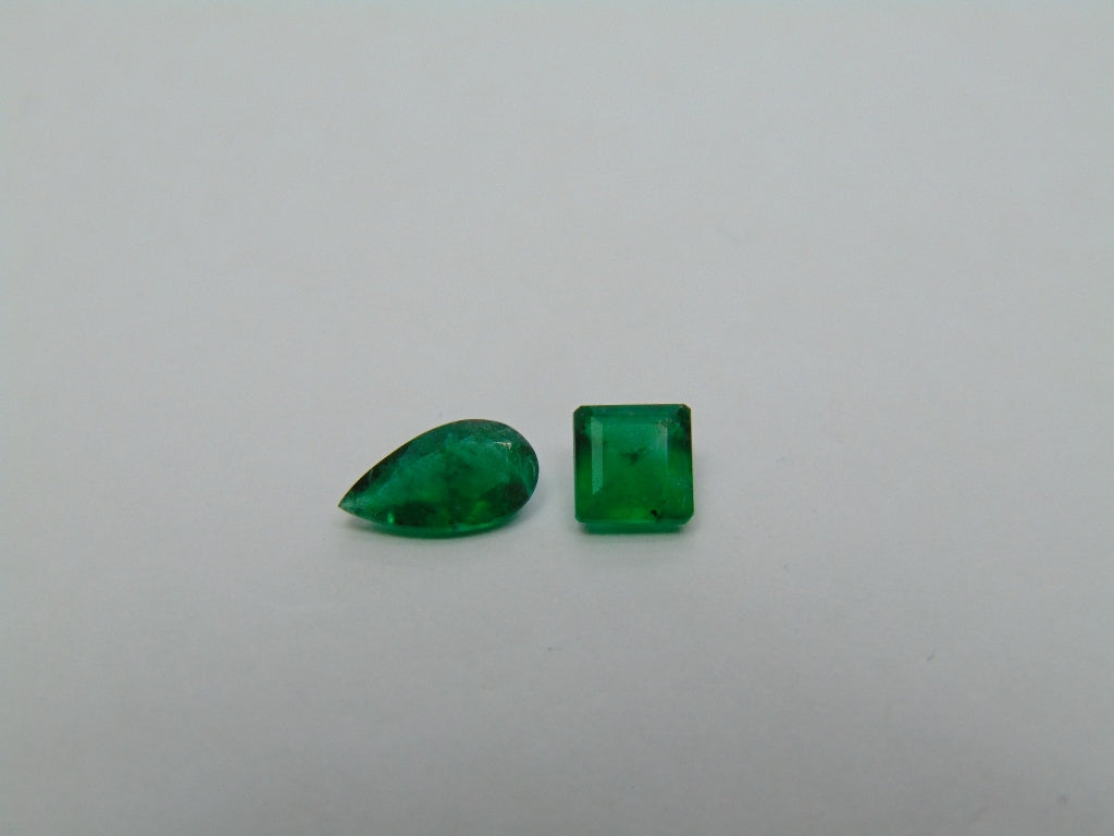 Esmeralda 1,05ct 8x4mm 5mm