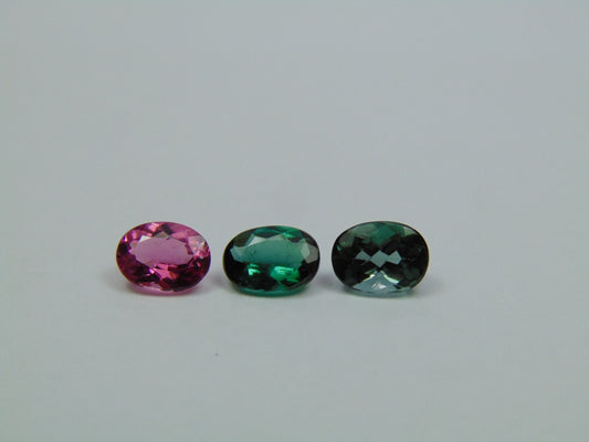 4.10ct Turmalina Mix 8x6mm