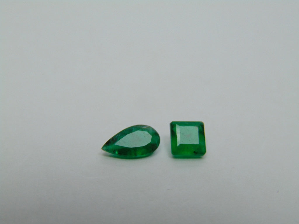 Esmeralda 1,05ct 8x4mm 5mm