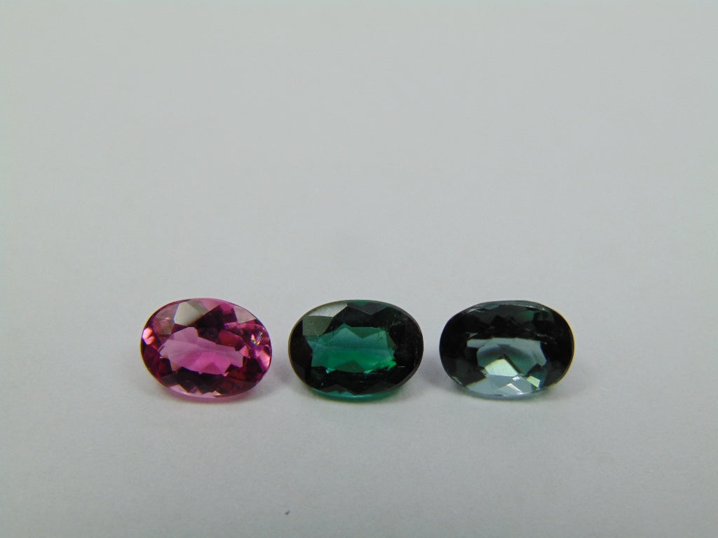 4.10ct Turmalina Mix 8x6mm