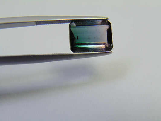 3.18ct Turmalina Bicolor 11x8mm