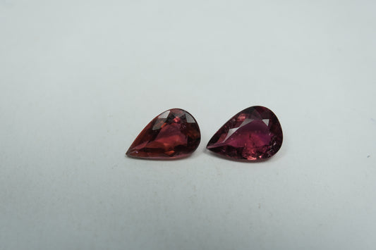 2.57ct Rubelita 10x6mm / 9.5x6.5mm