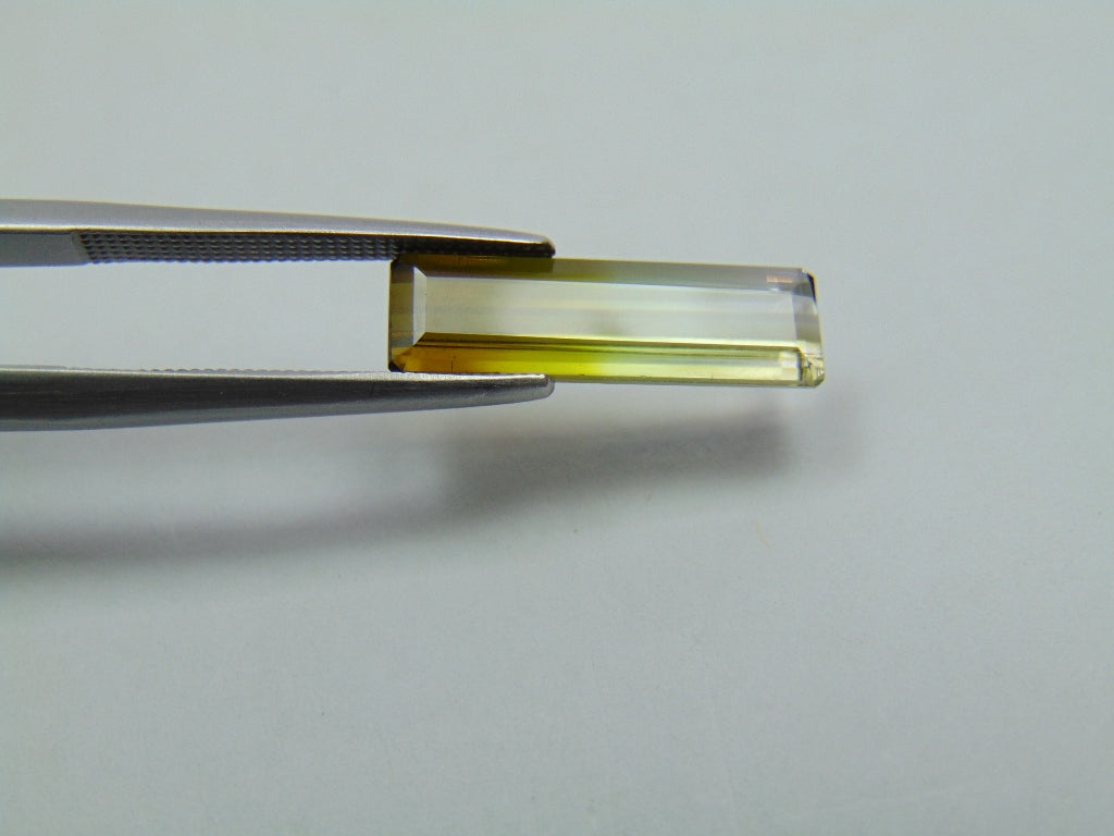 3.20ct Tourmaline Bicolor 17x5mm