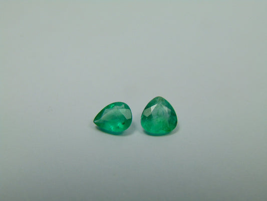0.90ct Esmeralda 6mm 6x5mm
