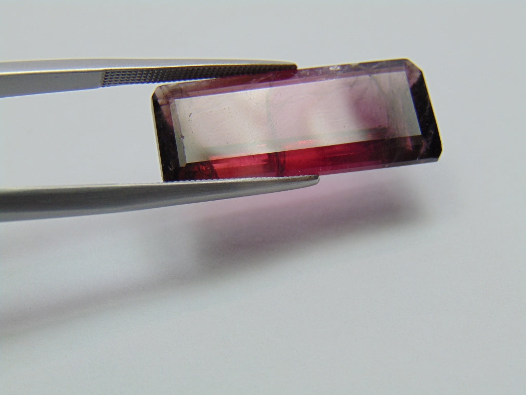 15.40ct Tourmaline Bicolor 26x11mm