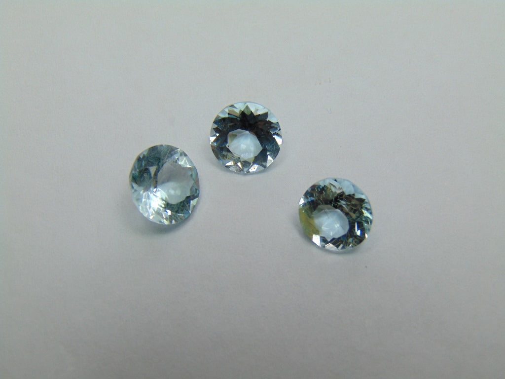 8.60ct Topaz With Needle 9mm