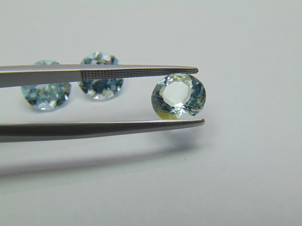 8.60ct Topaz With Needle 9mm