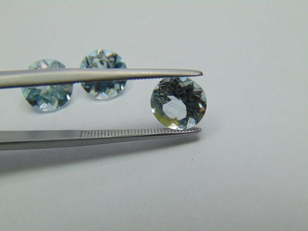 8.60ct Topaz With Needle 9mm