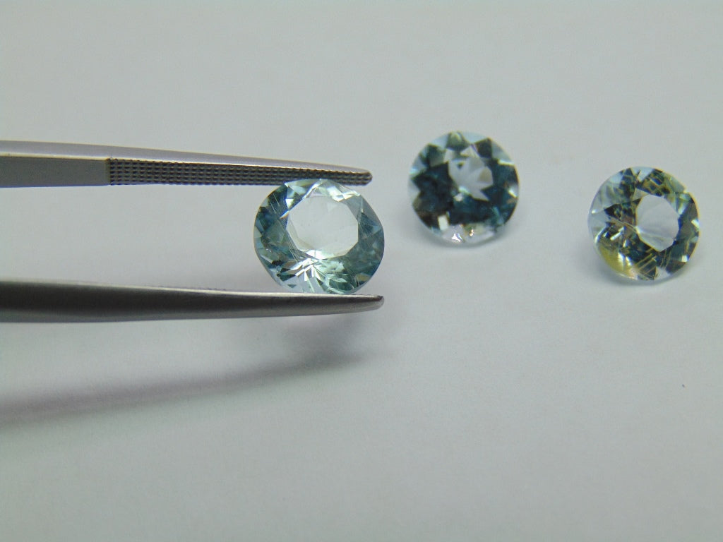 8.60ct Topaz With Needle 9mm