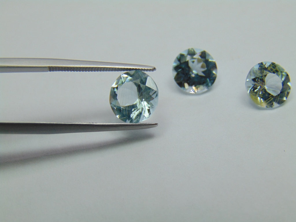 8.60ct Topaz With Needle 9mm