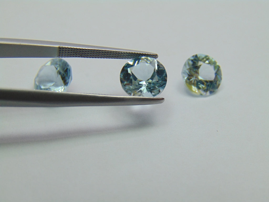 8.60ct Topaz With Needle 9mm