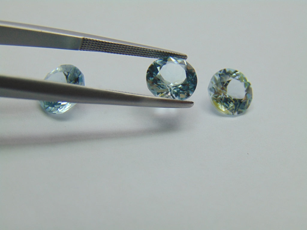 8.60ct Topaz With Needle 9mm