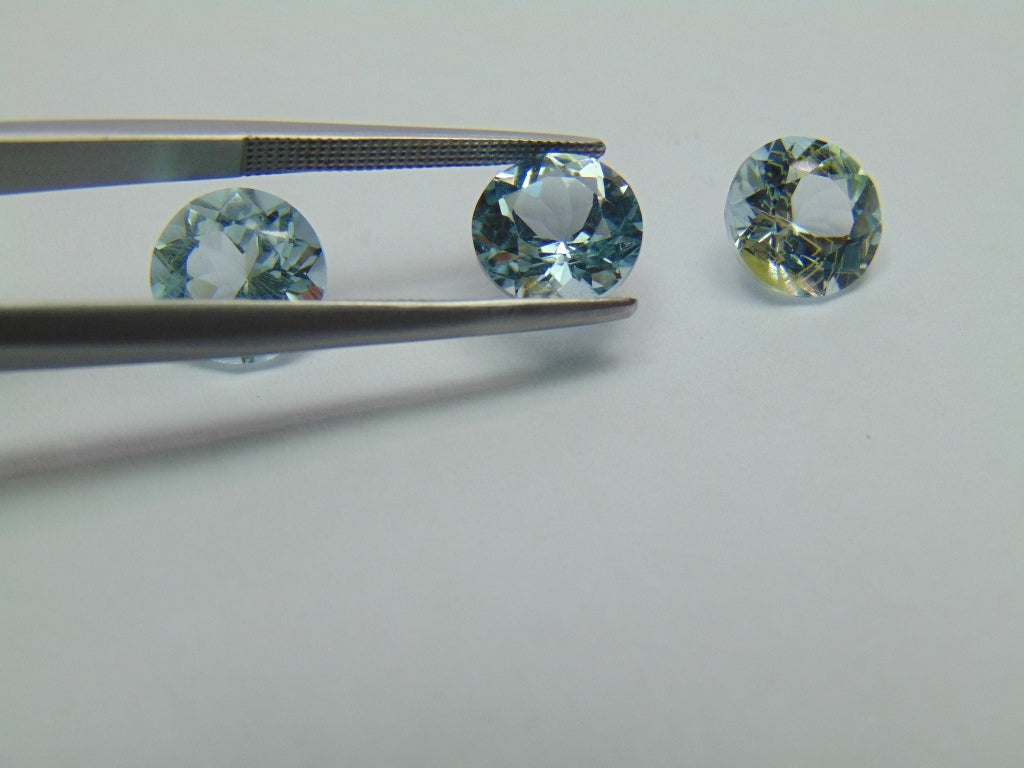 8.60ct Topaz With Needle 9mm