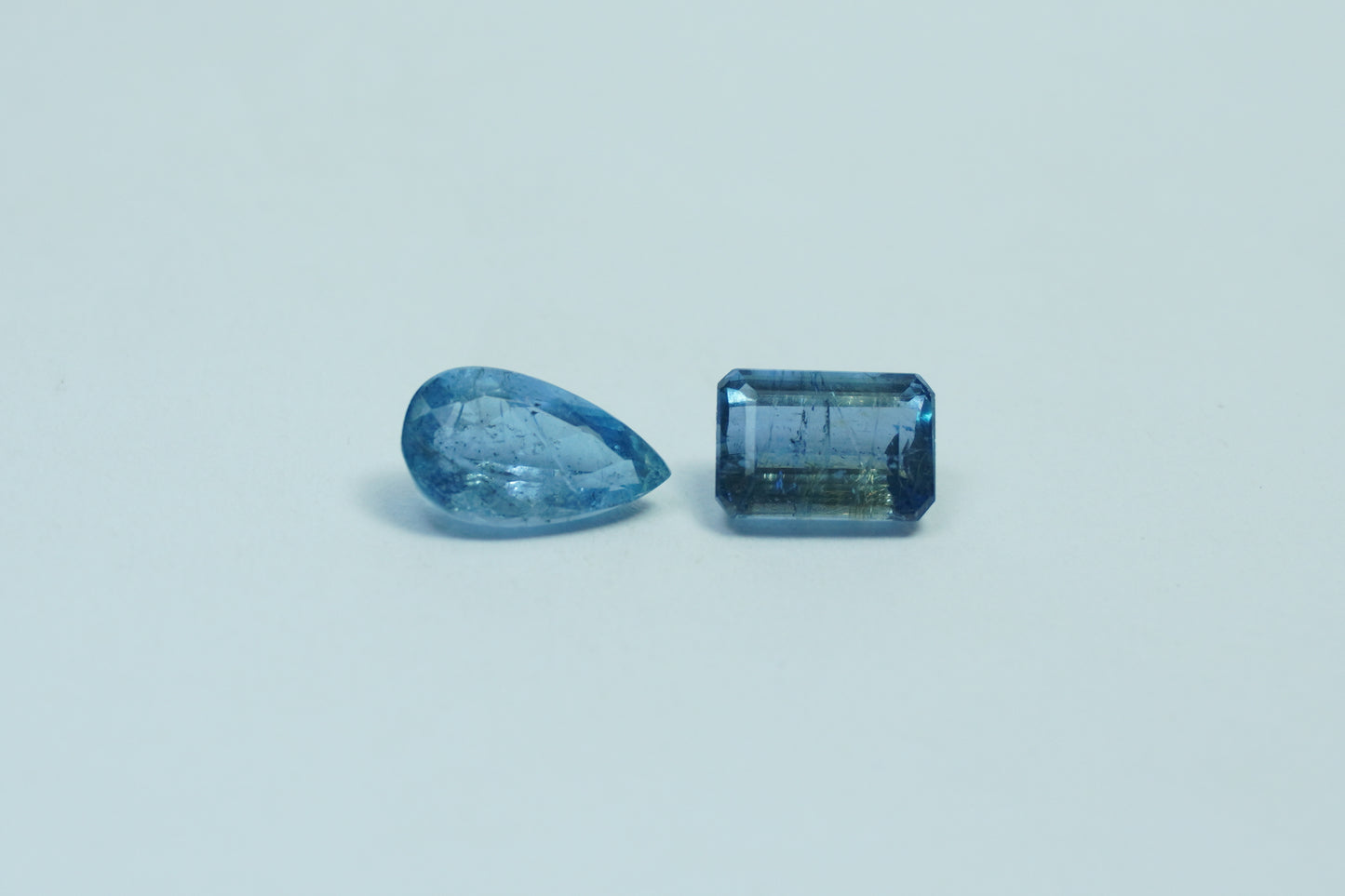 3.03ct Água-marinha 8x6mm 10x6mm