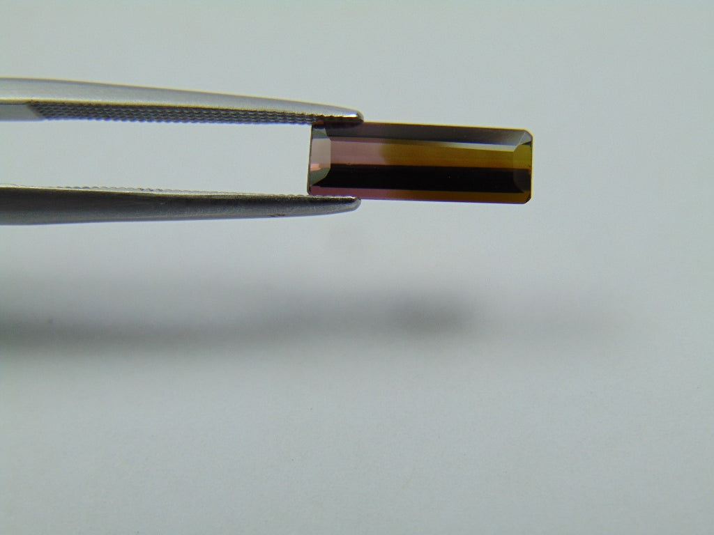 1.22ct Tourmaline Bicolor 12x4mm