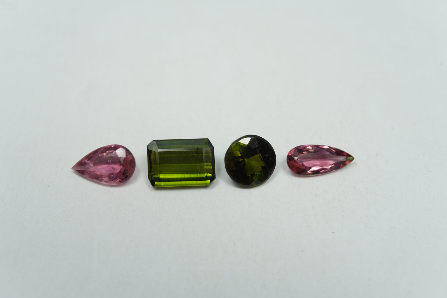 4.43ct Tourmaline mix 9x4mm / 9x6mm / 8.5x5mm / 7mm