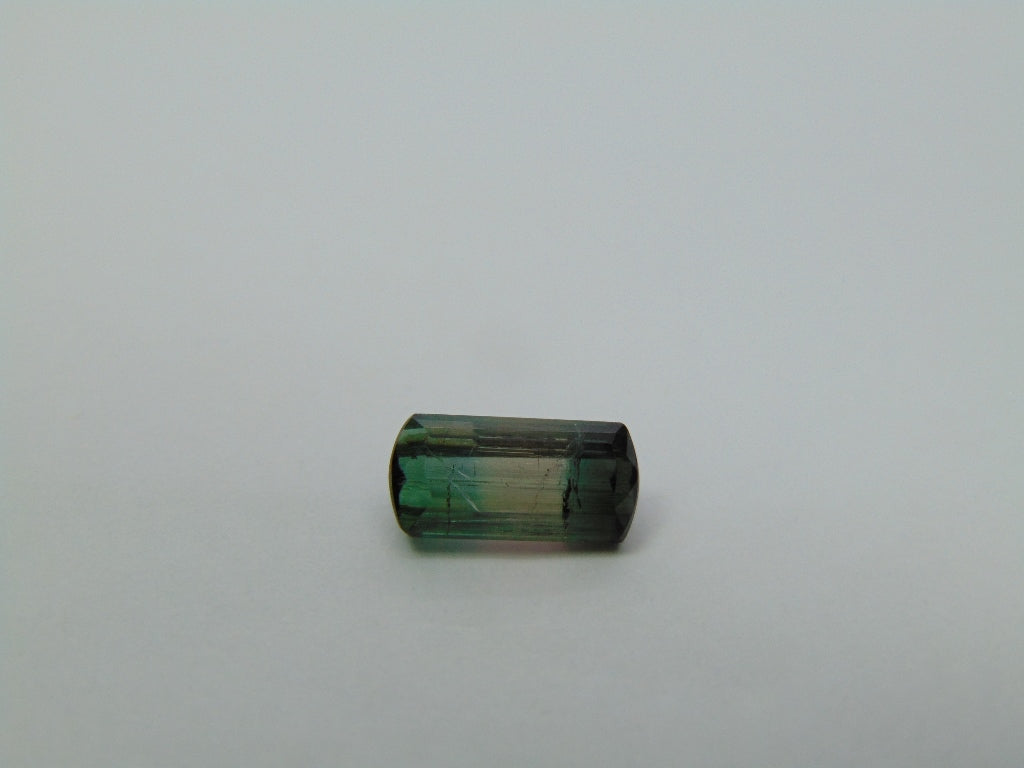 2.50ct Turmalina Bicolor 11x5mm